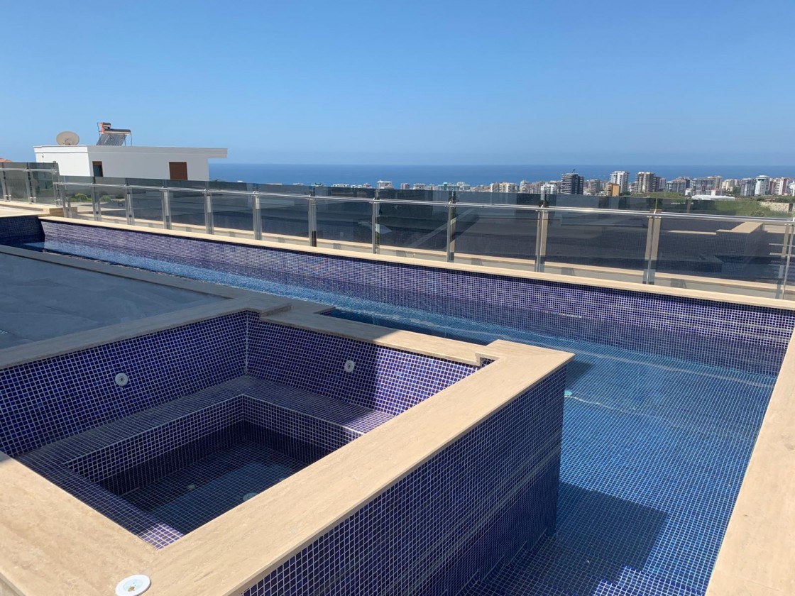 LUXURY VILLA WITH FULL MEDITERRENEAN VIEW -  Kargıcak